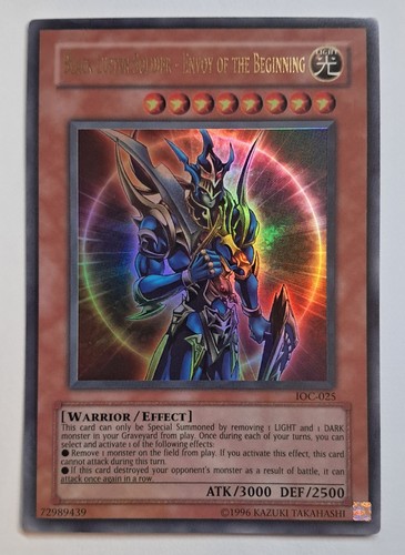 Yugioh black luster soldier - black,