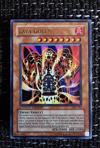 Karte lava golem - lava,