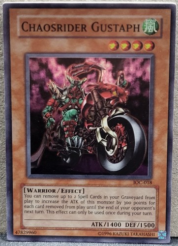 Yugioh chaosrider gustaph - chaosrider,