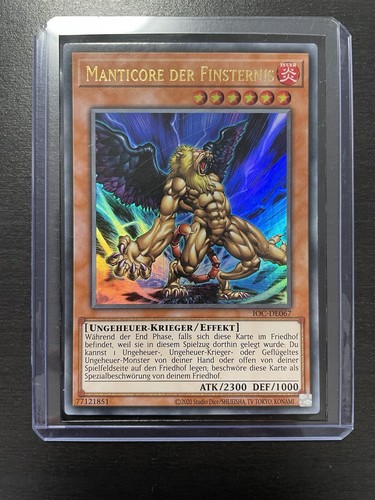 Manticore der - yu-gi-oh!,