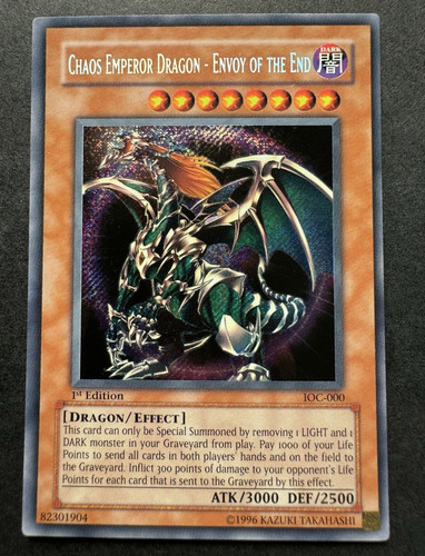 Tcg chaos emperor - yu-gi-oh!,
