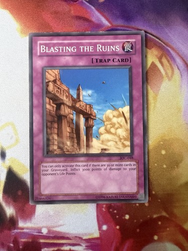 Blasting the ruins - -,