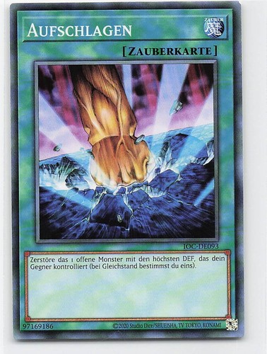 Aufschlagen oh - aufschlagen, yu-gi-oh
