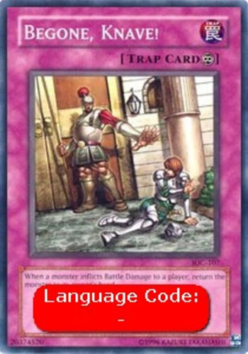 Yugioh begone knave - yugioh, begone,