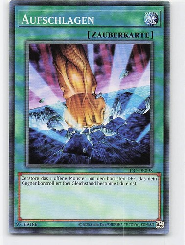 Aufschlagen oh - aufschlagen, yu-gi-oh