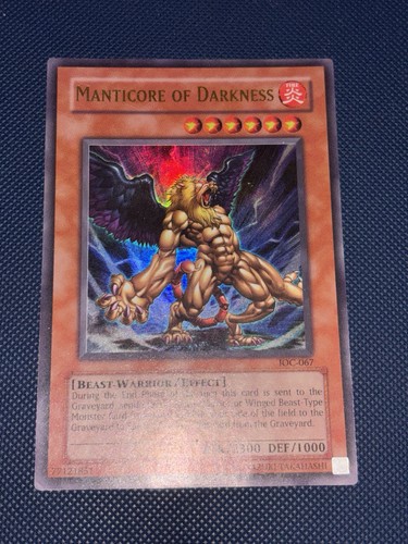 Manticore of - yu-gi-oh!,