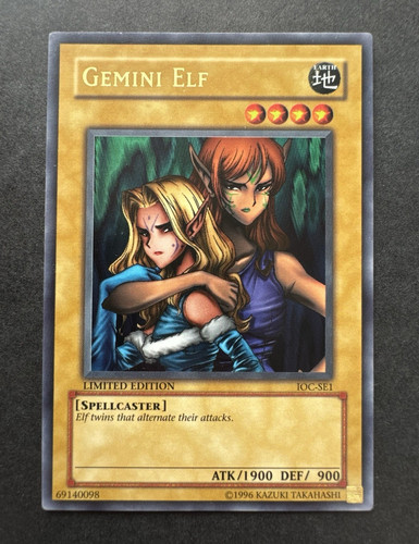 Tcg gemini elf - yu-gi-oh!,