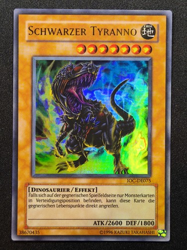 Yugioh schwarzer tyranno - yugioh,