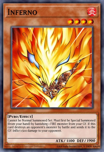 Inferno ioc 019 nm - yu-gi-oh!, ioc-019