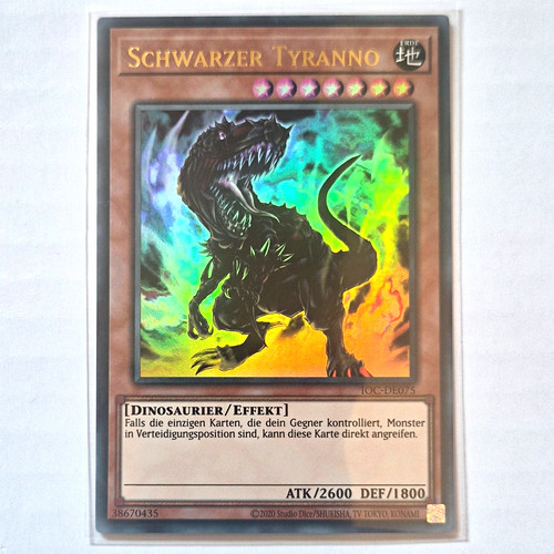 Schwarzer tyranno - yu-gi-oh!,