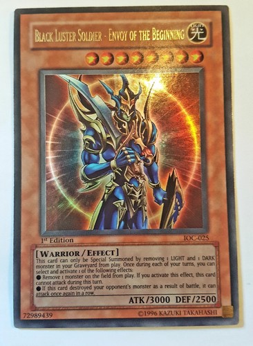 Yugioh black luster soldier - ,
