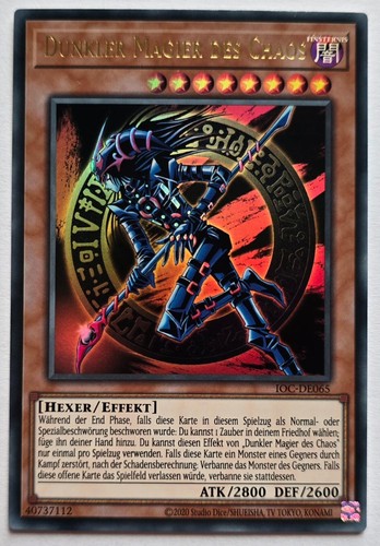 Yugioh dunkler magier des - dunkler,