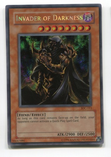 Invader of darkness - yu-gi-oh!,