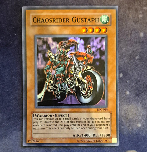 Tcg chaosrider - yu-gi-oh!,
